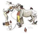 The Horse Trader by Norman Rockwell