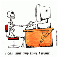 I can quit any time I want