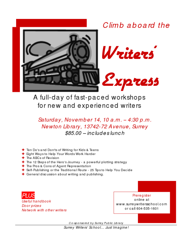 Surrey Writers School Writers' Express