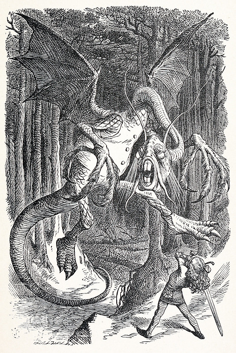 The Jabberwock, my son. The jaws that bite, the claws that catch. And yes, I did that all from memory so there nyah!