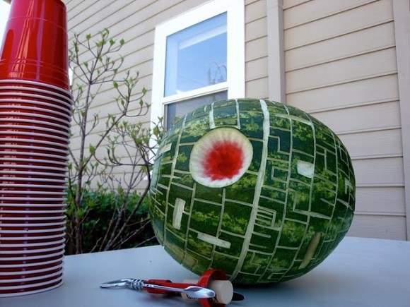 Watermelon Death Star