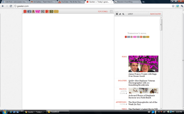 Gawker or is that Nawker?