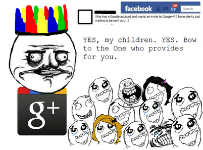 Google Plus is Noah and now SO ARE YOU